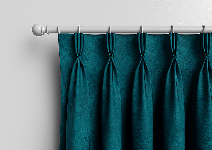 Florence Faux Suede, Ink Blue - Made to Measure Curtains - Image 11